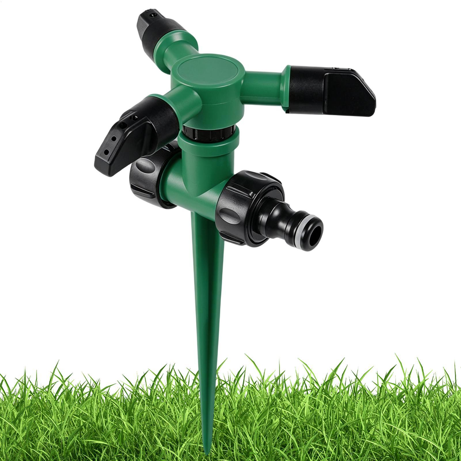 Gardening Tools Plastic - رشاش مياه دوار أوتوماتيكي لري الحدائق
