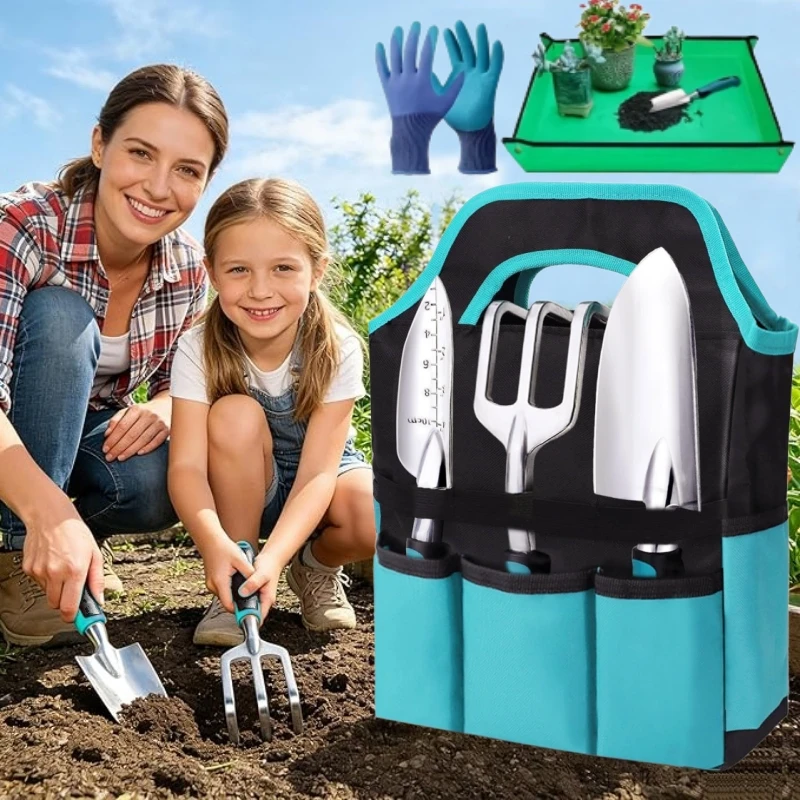 Gardening Tools Set Gift - طقم أدوات يدوية للحدائق مكون من