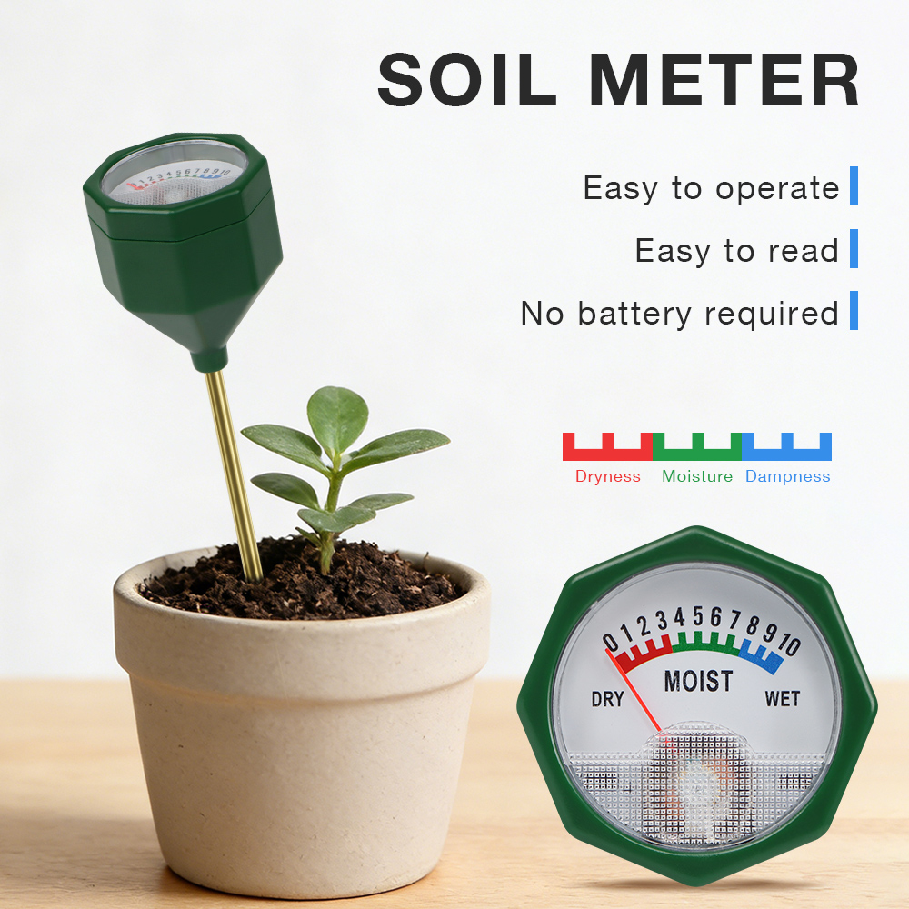 Gardening Tools Required - جهاز قياس رطوبة التربة لا يحتاج