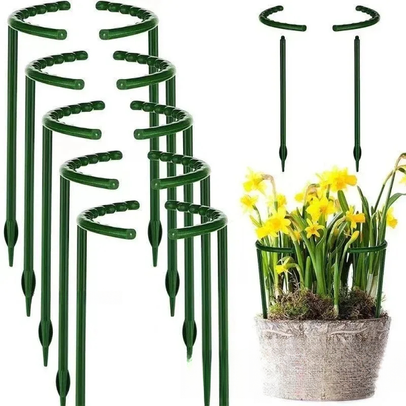 Gardening Tools For Vines - دعامة نباتات نصف دائرية للحديقة، قفص
