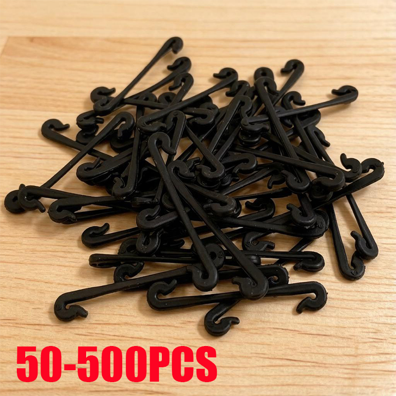 Gardening Tools For Vines - 50-500 قطعة مشبك تثبيت للنباتات، مشبك