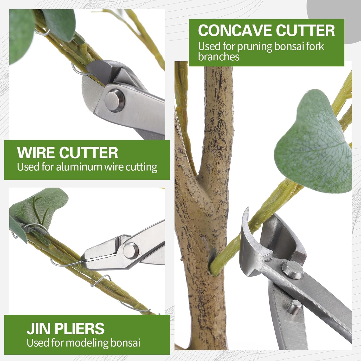 Bonsai Tool Set - مجموعة أدوات بونساي احترافية، قواطع فروع