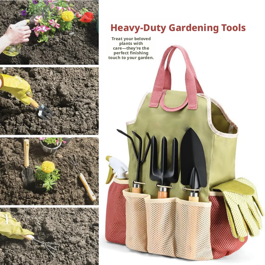 Gardening Tools Set Gift - أدوات زراعة الحدائق الخارجية، مجموعة من