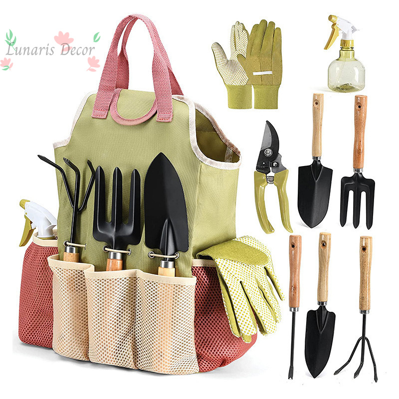 Gardening Tools Set Gift - مجموعة أدوات الحدائق الخارجية المكونة من