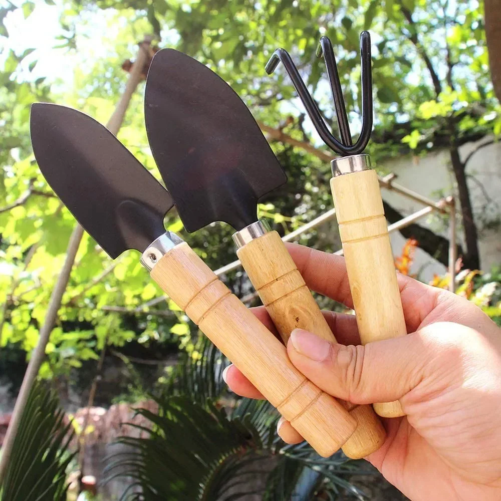Gardening Tools Vegetables - مجموعة أدوات حدائق صغيرة مكونة من
