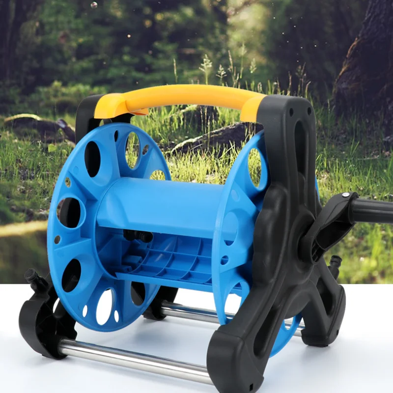 Gardening Tools Rack - شاحنة خرطوم كبيرة متعددة الوظائف، مسدس
