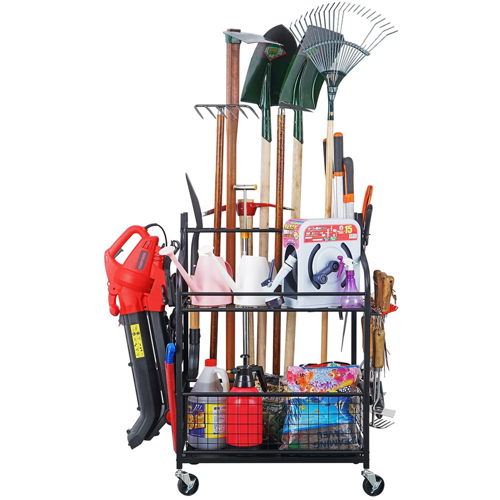 Gardening Tools Organizer - منظم أدوات الحديقة، حامل أدوات للمرآب