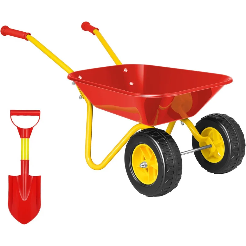 Gardening Tools Set Gift - عربة يد للأطفال مع مجموعة أدوات