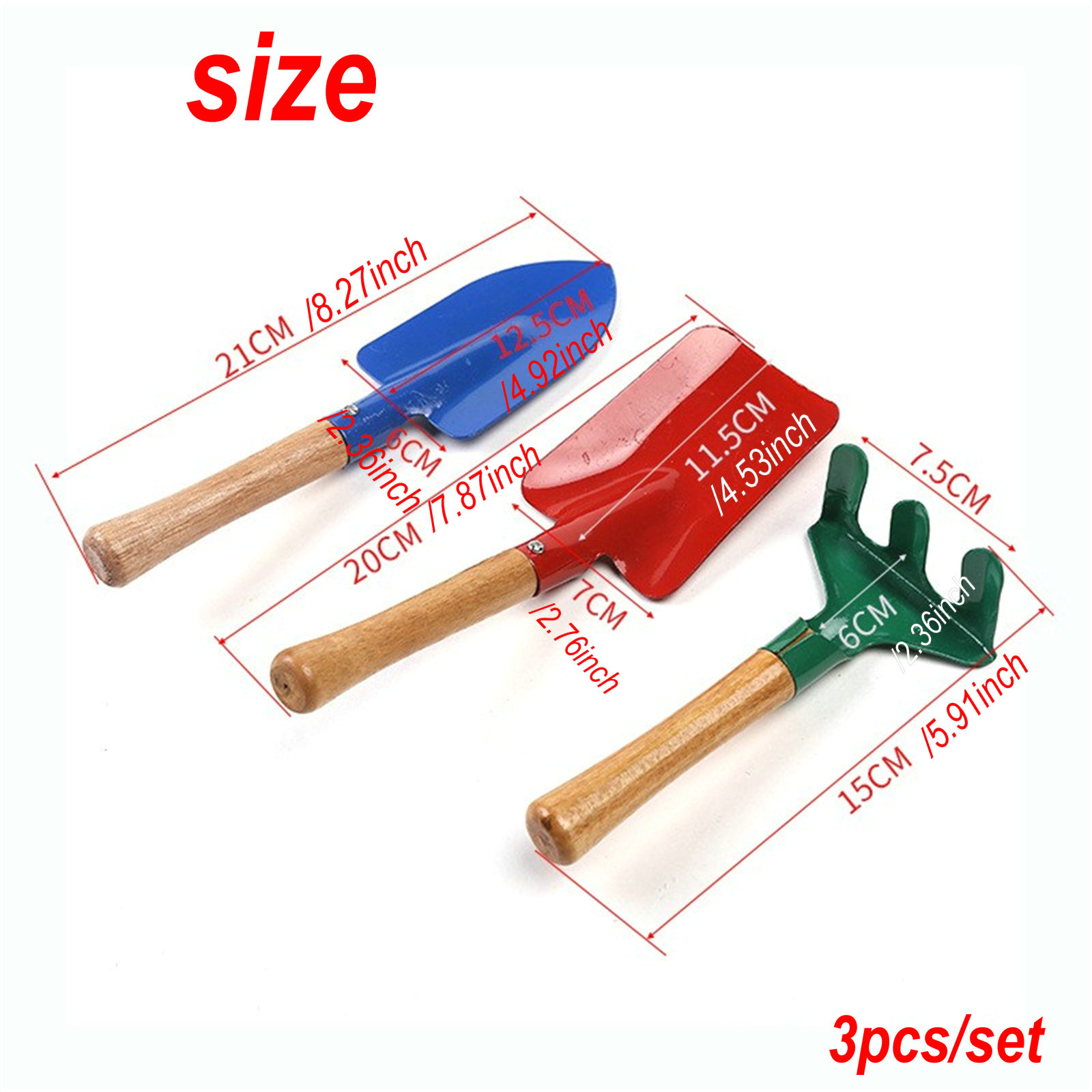 مجموعة واحدة من ثلاث قطع أدوات - مراجعة Gardening Tools Toys وسعره