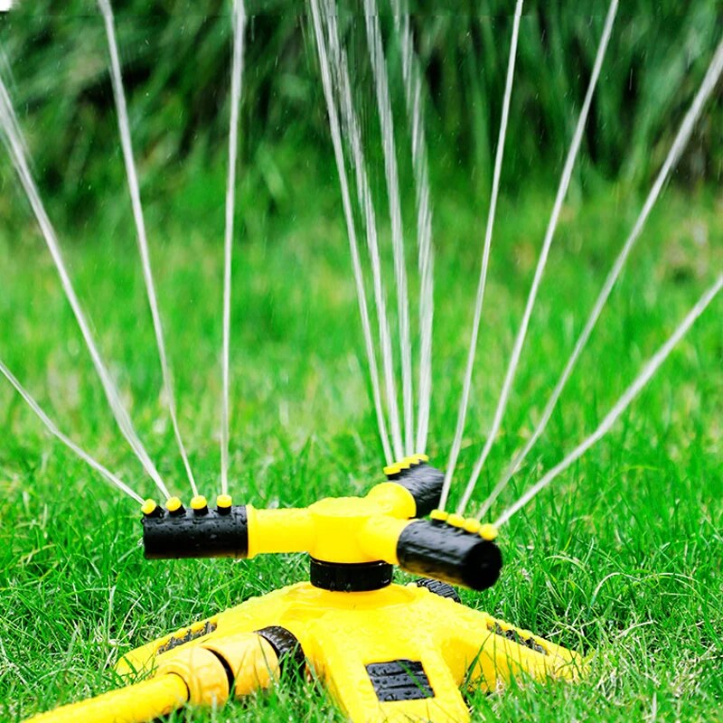 رأس رشاش دوار أوتوماتيكي 360 د - مراجعة Gardening Tools Plastic وسعره