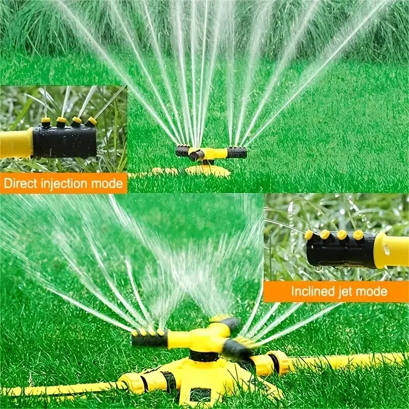 رأس رشاش دوار أوتوماتيكي 360 د - مراجعة Gardening Tools Plastic وسعره