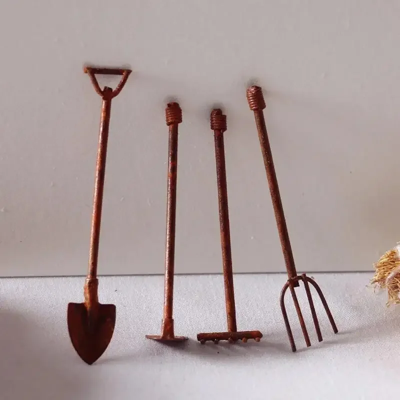 زينات حديقة مصغرة ، مشغولات مع - مراجعة Gardening Tools Toys وسعره