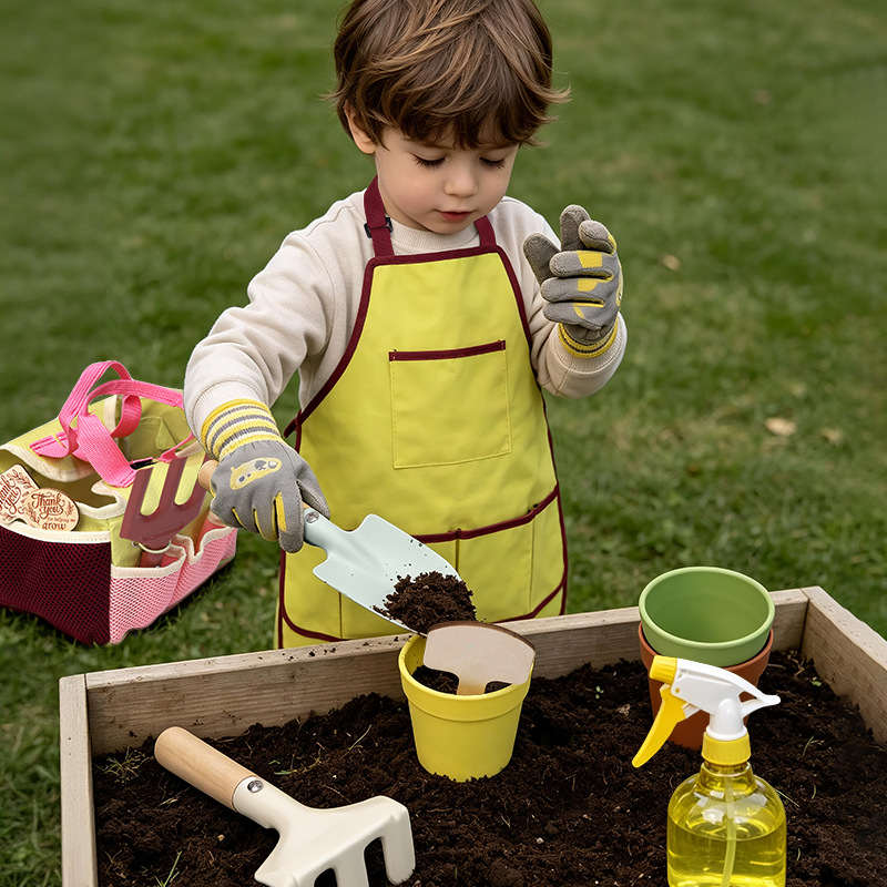 مجموعة أدوات حديقة للأطفال للع - مراجعة Gardening Tools Uses وسعره
