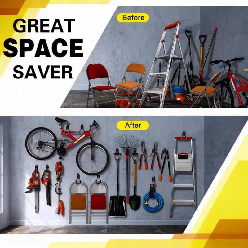 خطاف حديدي قوي للتعليق على الح - مراجعة Gardening Tools Organizer وسعره