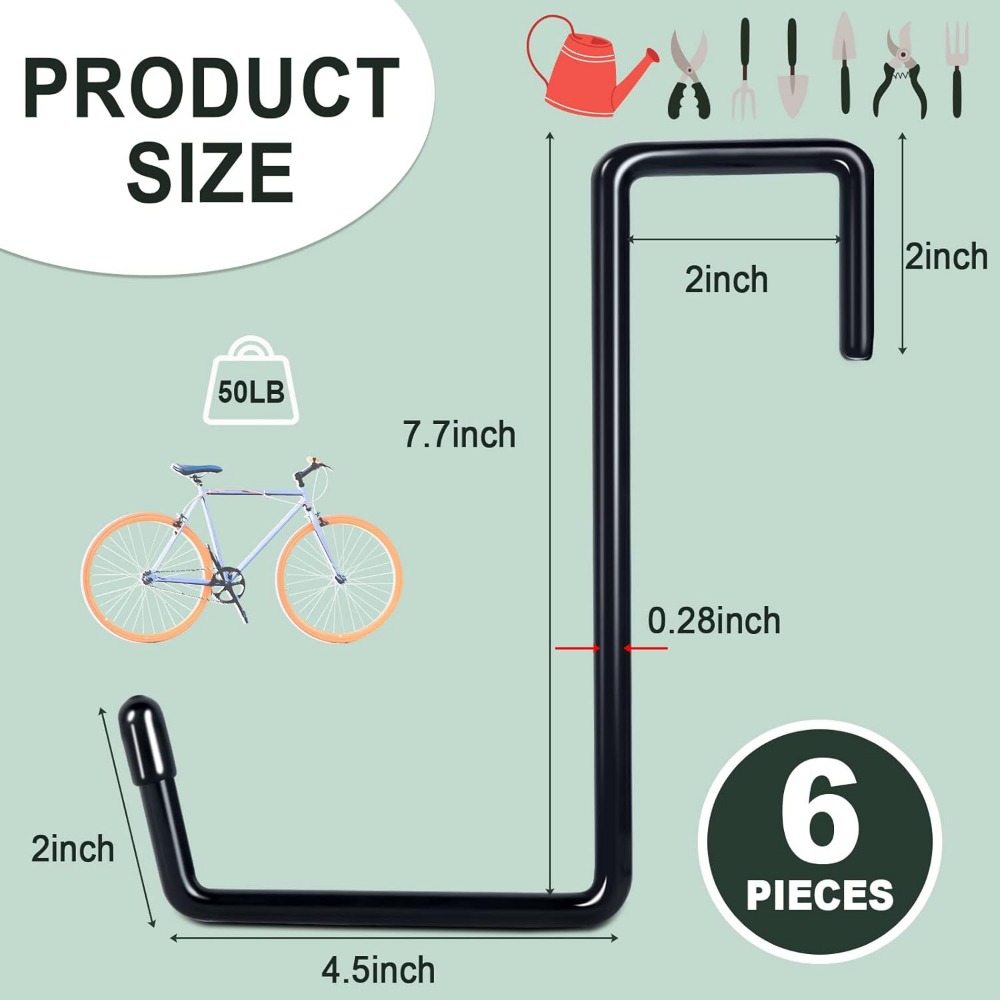 كبير 2/3/4/6/9 قطعة خطاف المرآ - مراجعة Gardening Tools Required وسعره