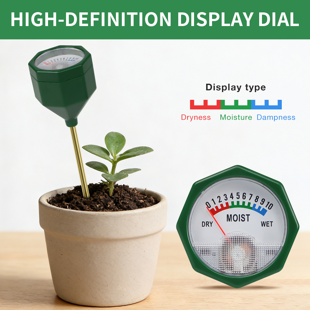 جهاز قياس رطوبة التربة لا يحتا - مراجعة Gardening Tools Required وسعره