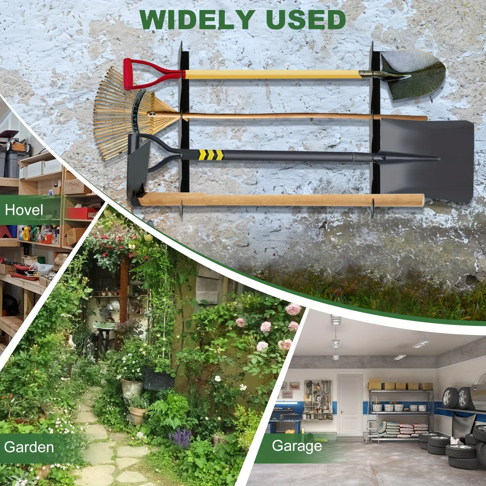 حامل أدوات حدائق معدني متين مع - مراجعة Gardening Tools Rack وسعره