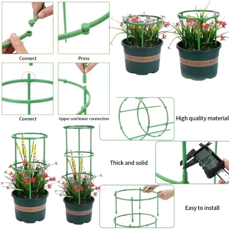 دعامة نباتات نصف دائرية للحديق - مراجعة Gardening Tools For Vines وسعره