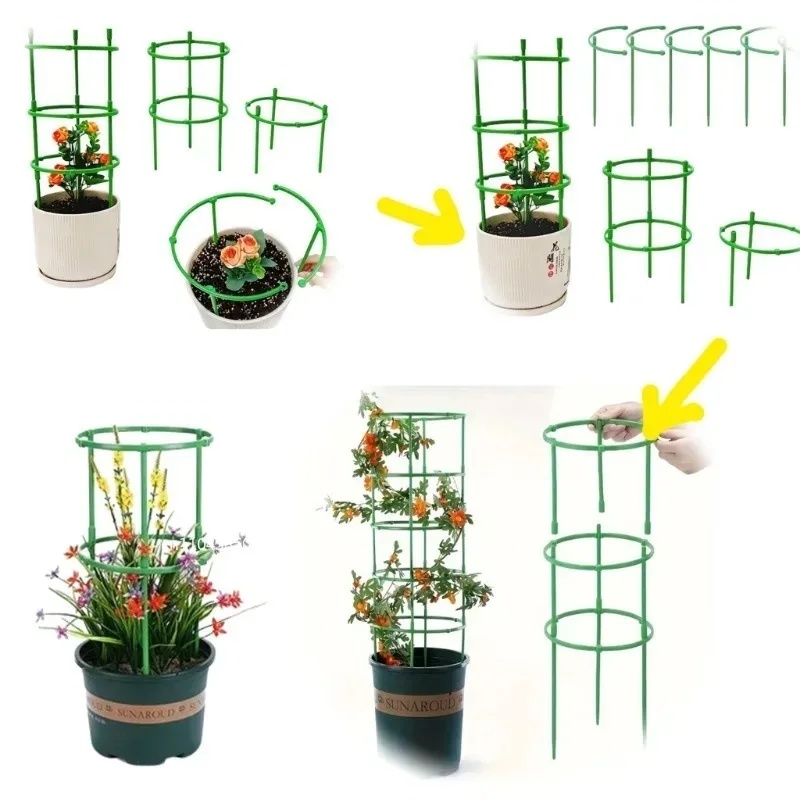 دعامة نباتات نصف دائرية للحديق - مراجعة Gardening Tools For Vines وسعره