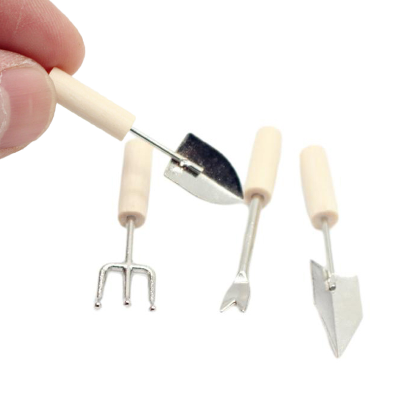 أداة حديقة مصغرة لبيت الدمية ، - مراجعة Gardening Tools Toys وسعره