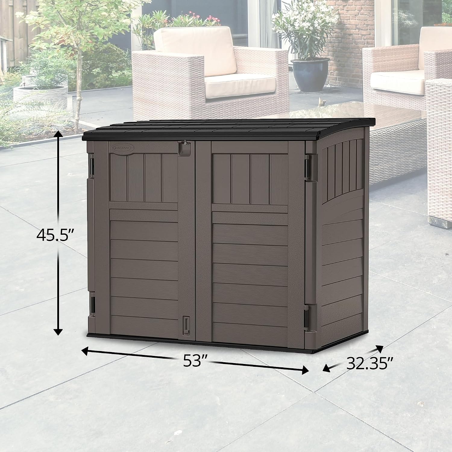 مخزن تخزين خارجي للحديقة الخلف - مراجعة Gardening Tools Organizer وسعره
