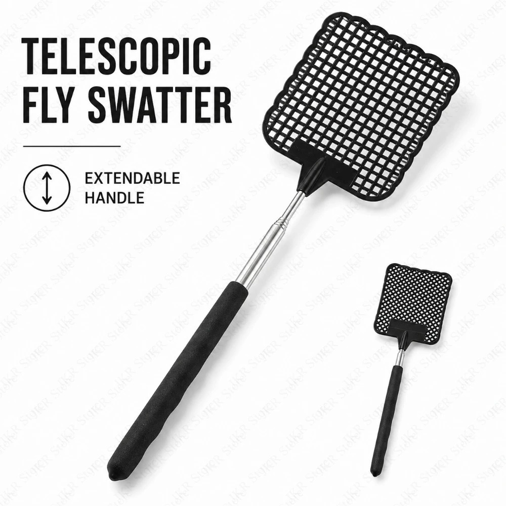 مضرب ذباب أسود 1/2/5 قطع، تصمي - مراجعة Gardening Tools Uses وسعره