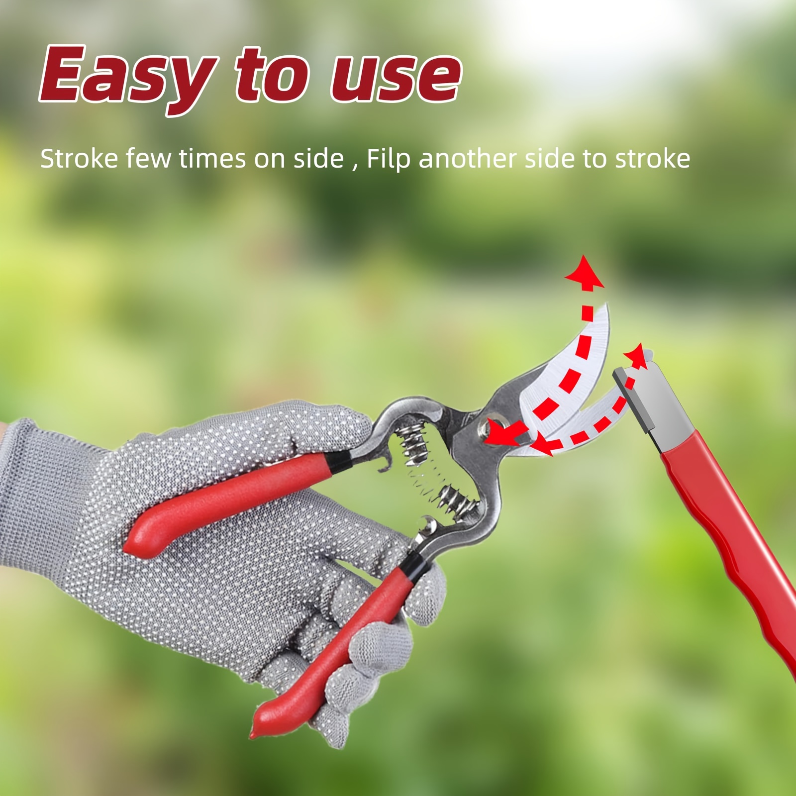 مبراة مقصات الحديقة، شحذ مقصات - مراجعة Gardening Tools You Must Have وسعره