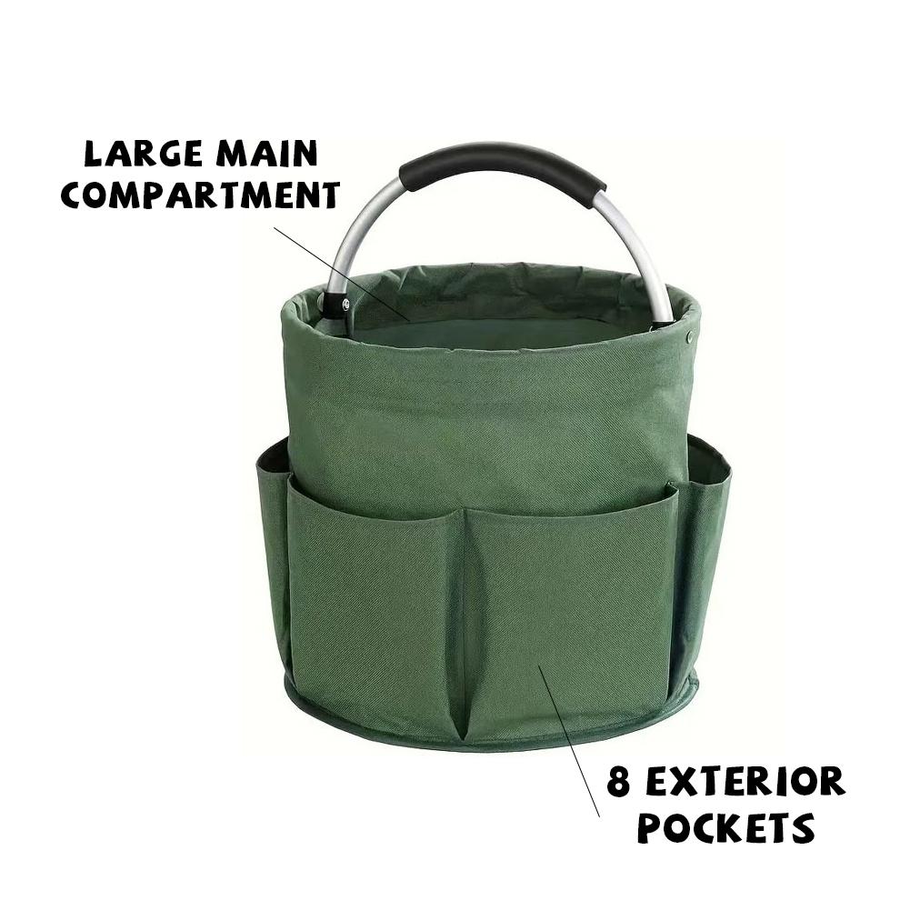 حقيبة تخزين متعددة الجيوب كبير - مراجعة Gardening Tools Toys وسعره