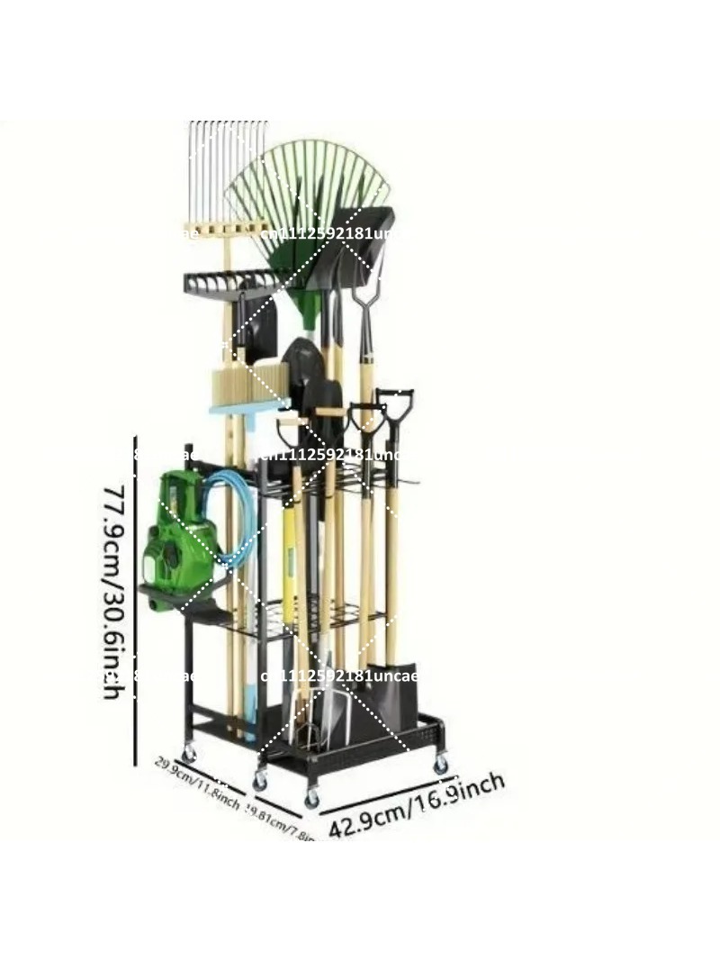 منظم أدوات الحديقة، رف متين مت - مراجعة Gardening Tools Organizer وسعره