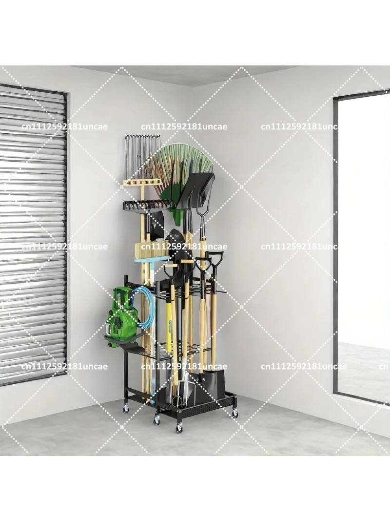 منظم أدوات الحديقة، رف متين مت - مراجعة Gardening Tools Organizer وسعره