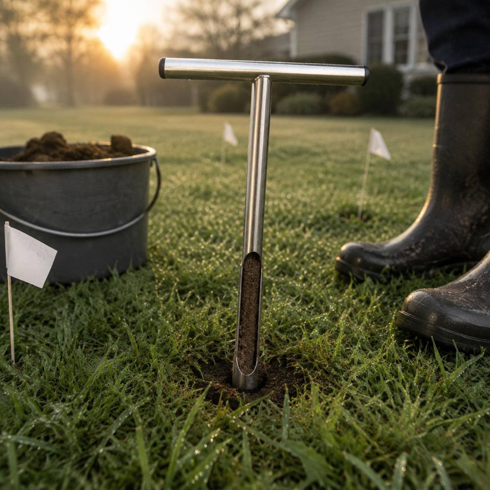 أداة أخذ عينات التربة من الفول - مراجعة Gardening Tools Uses وسعره