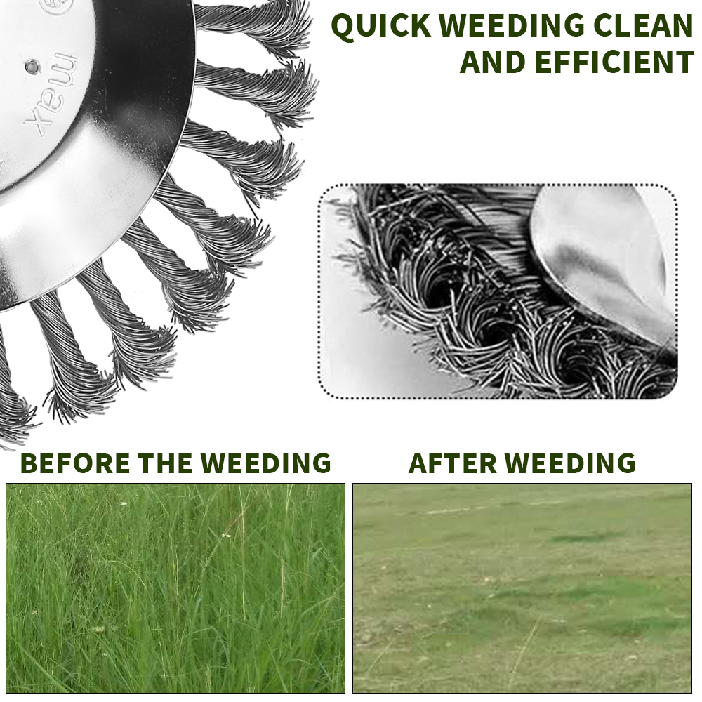 6/8 بوصة العشب الانتهازي رئيس  - مراجعة Gardening Tools To Remove Grass وسعره