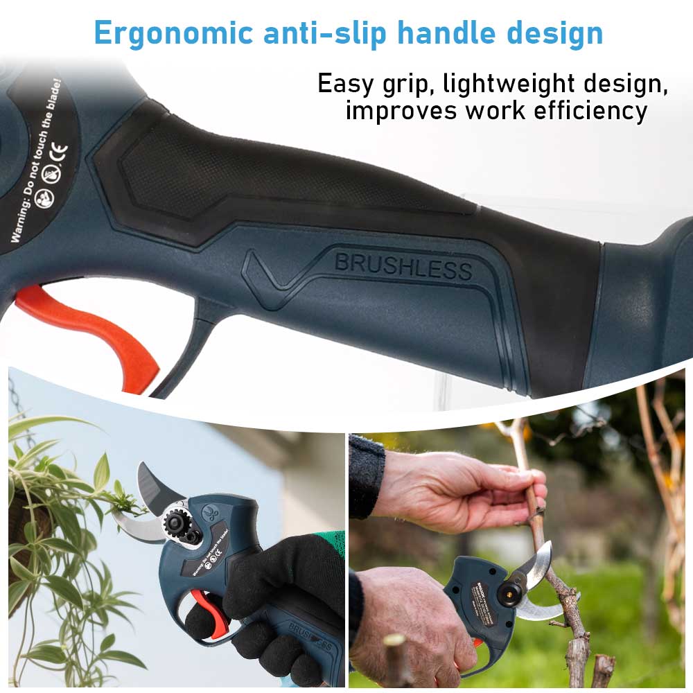 مقص تقليم كهربائي بدون فرشاة 1 - مراجعة Gardening Tools Scissors وسعره