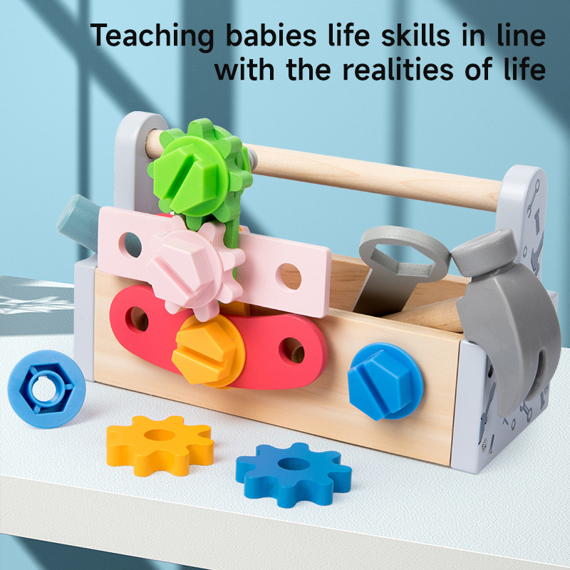 صندوق أدوات خشبي للأطفال، لعبة - مراجعة Gardening Tools Set Gift وسعره