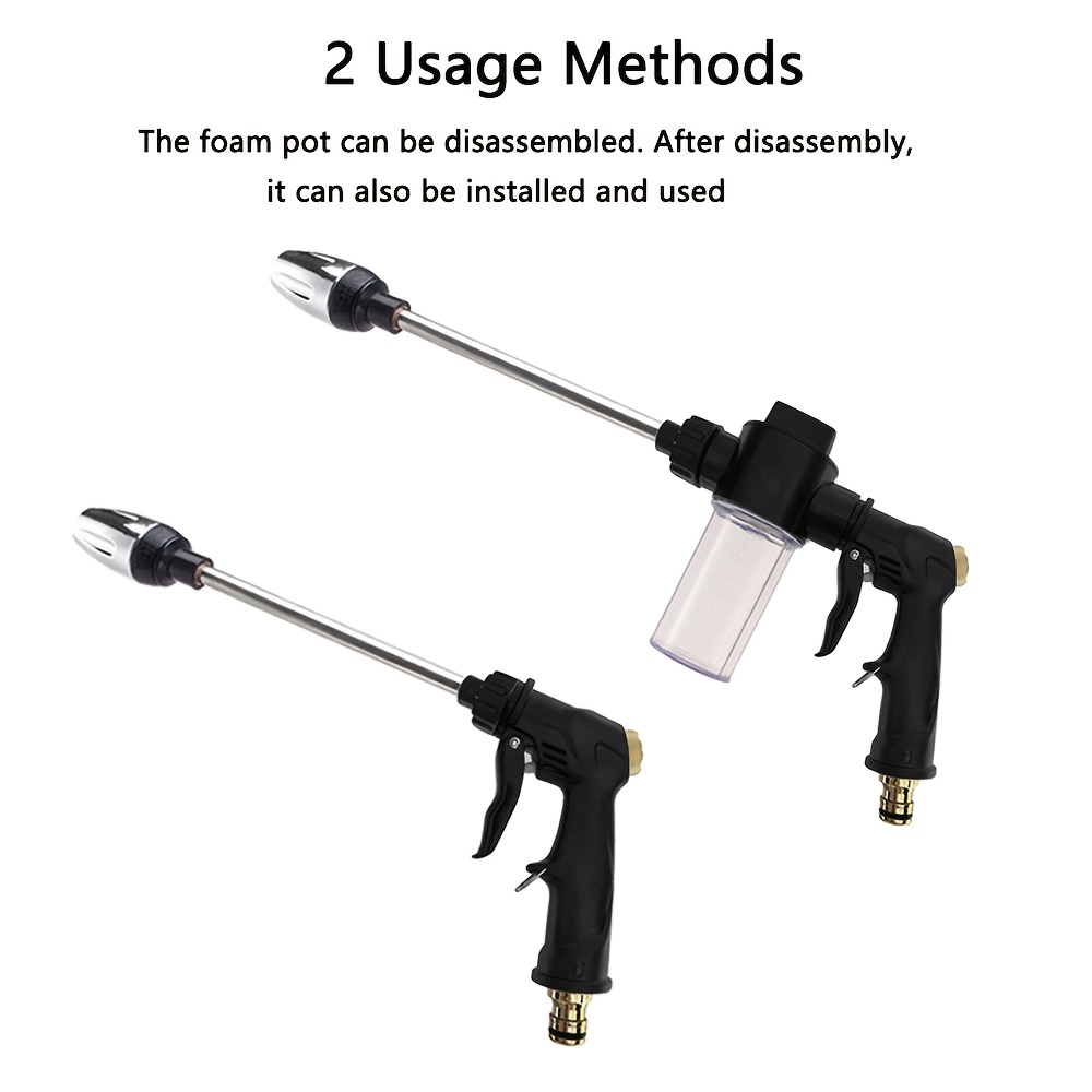 حديقة سقي بندقية خرطوم فوهة ار - مراجعة Gardening Tools Plastic وسعره