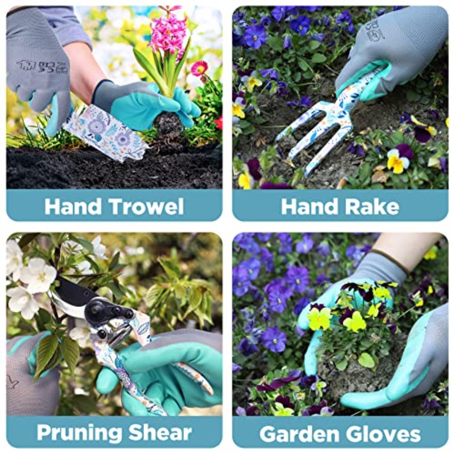 مجموعة أدوات الحدائق من 5 قطع، - مراجعة Gardening Tools Set Gift وسعره