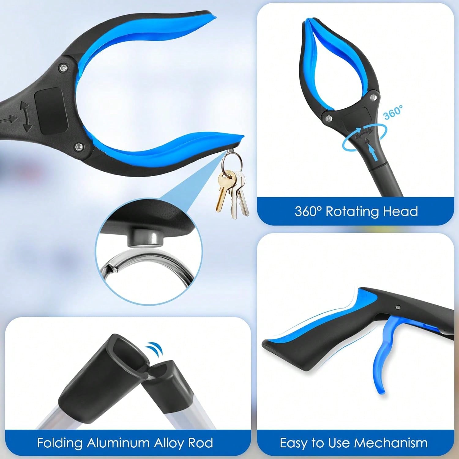 أداة التقاط قابلة للطي بطول 32 - مراجعة Gardening Tools You Must Have وسعره
