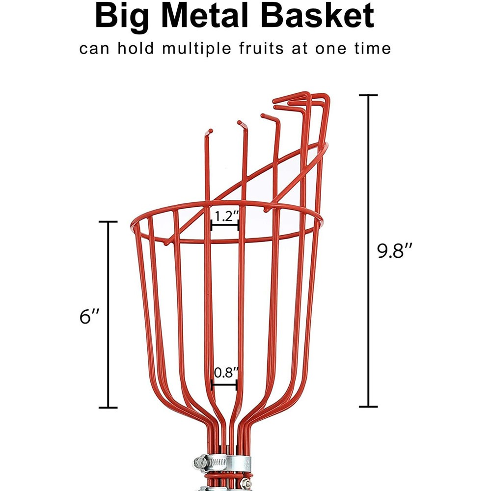 أداة قطف الفواكه بطول 260 سم،  - مراجعة Gardening Tools Rack وسعره