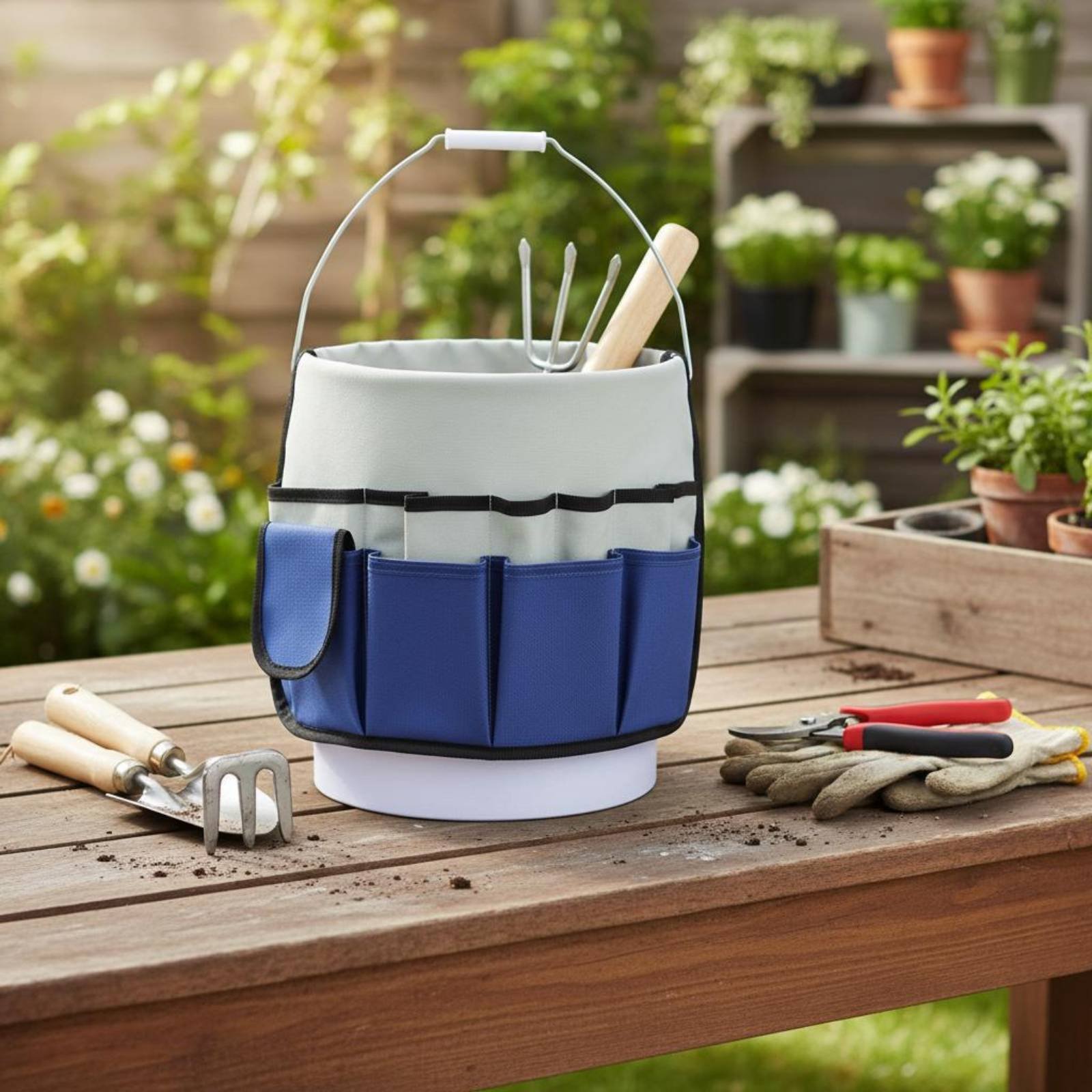 حقيبة أدوات الحدائق ذات سعة كب - مراجعة Gardening Tools Organizer وسعره